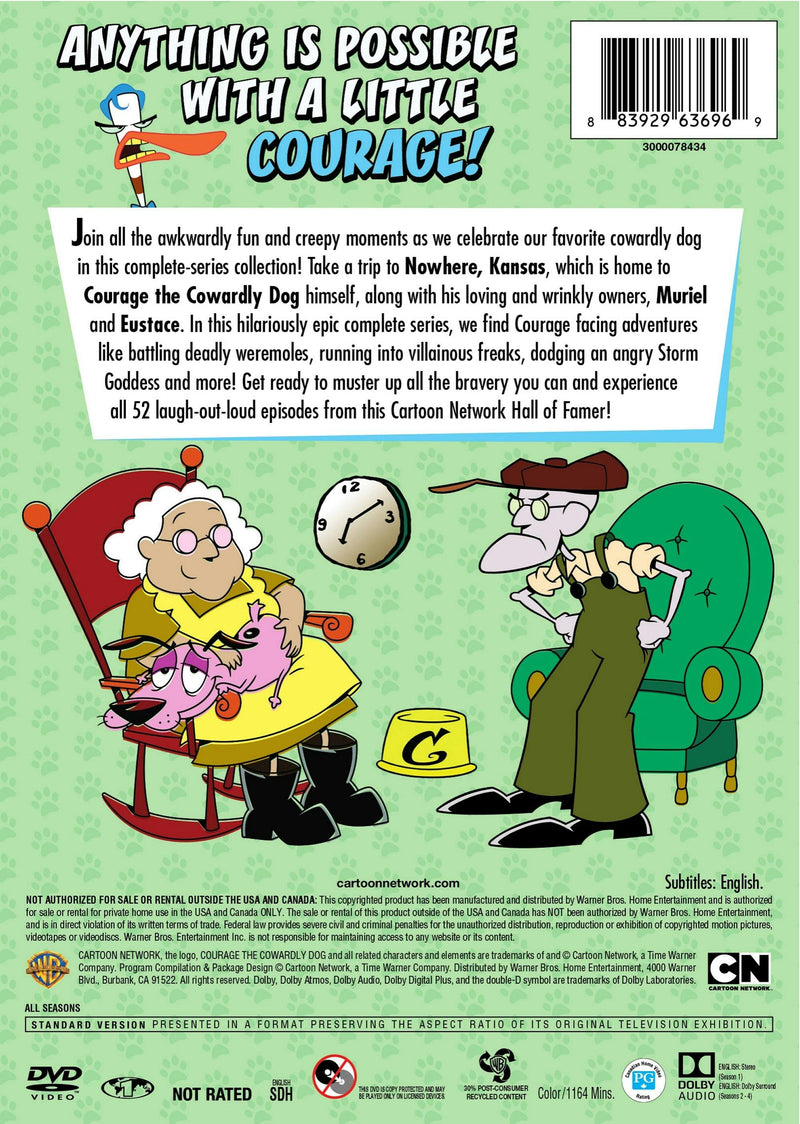 Courage the Cowardly Dog: The Complete Series (Box Set) [DVD]