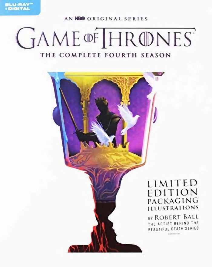 Game of Thrones: Season 4 (Robert Ball Exclusive Art/BluRay+Digital Copy) [Blu-ray]