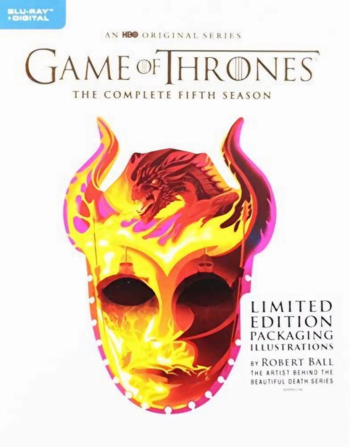 Game of Thrones: Season 5 (Robert Ball Exclusive Art/BluRay+Digital Copy) [Blu-ray]