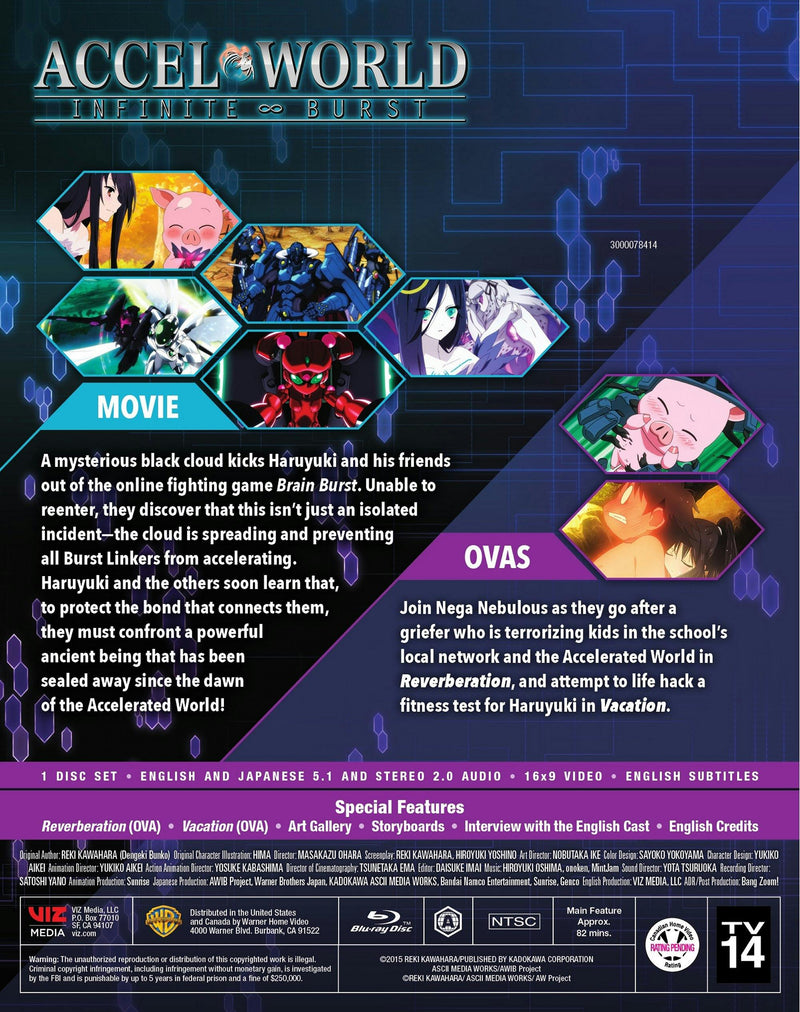 Accel World: Infinite Burst [Blu-ray]