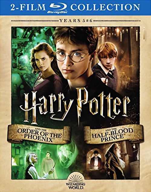 Harry Potter: Order Of Phoenix/ Half Blood Prince (Blu-ray Double Feature) [Blu-ray]