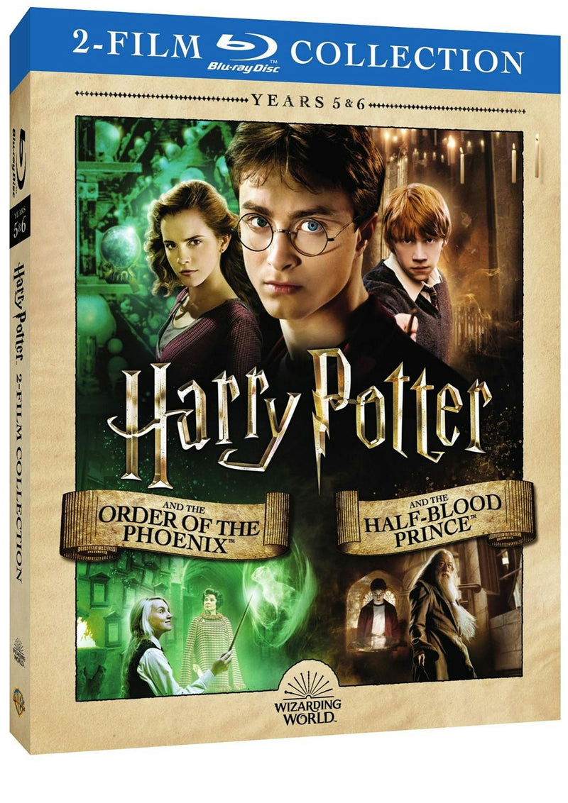 Harry Potter: Order Of Phoenix/ Half Blood Prince (Blu-ray Double Feature) [Blu-ray]
