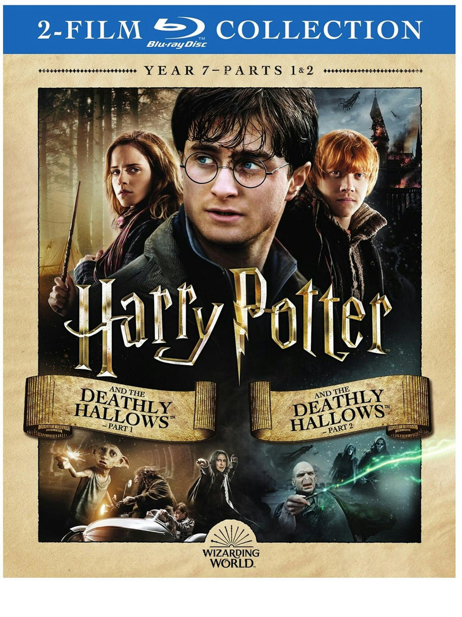 Harry Potter: Deathly Hallows, Part 1&2 (Blu-ray Double Feature) [Blu-ray]