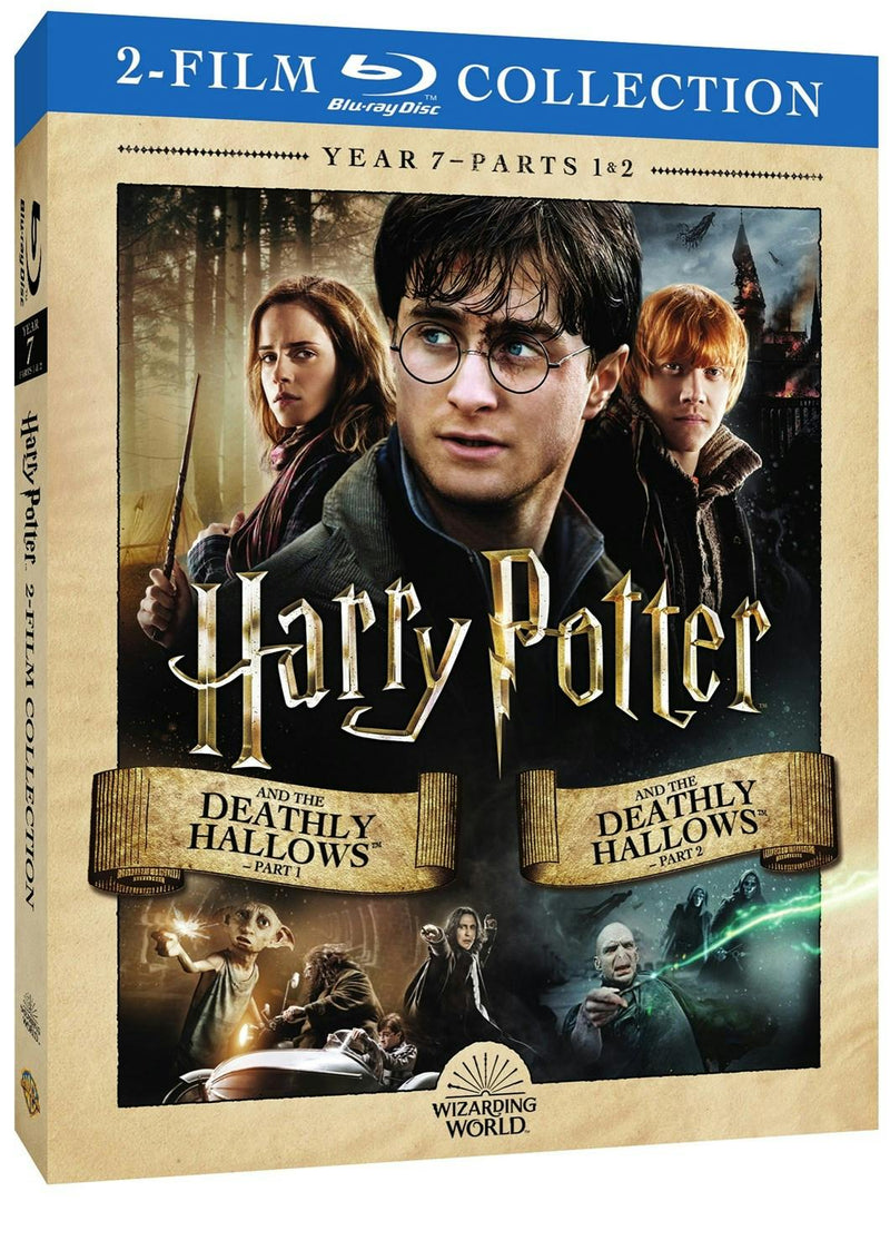 Harry Potter: Deathly Hallows, Part 1&2 (Blu-ray Double Feature) [Blu-ray]