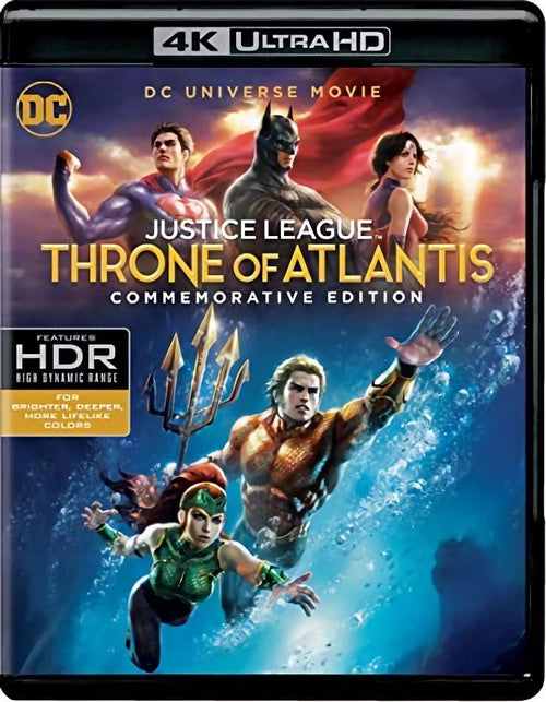 DCU Justice League: Throne of Atlantis Commemorative Edition (4K Ultra UHD) [UHD]