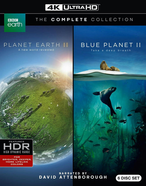 Planet Earth II/Blue Planet II (4K Ultra HD + Blu-ray) [UHD]