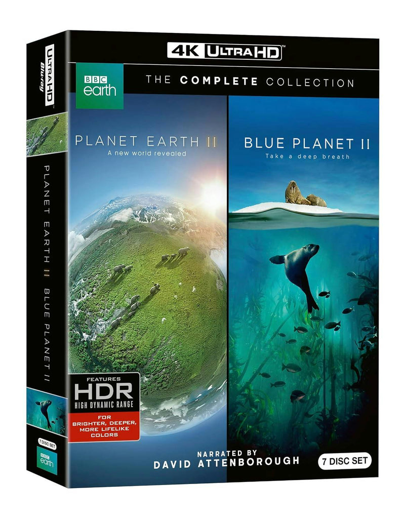 Planet Earth II/Blue Planet II (4K Ultra HD + Blu-ray) [UHD]