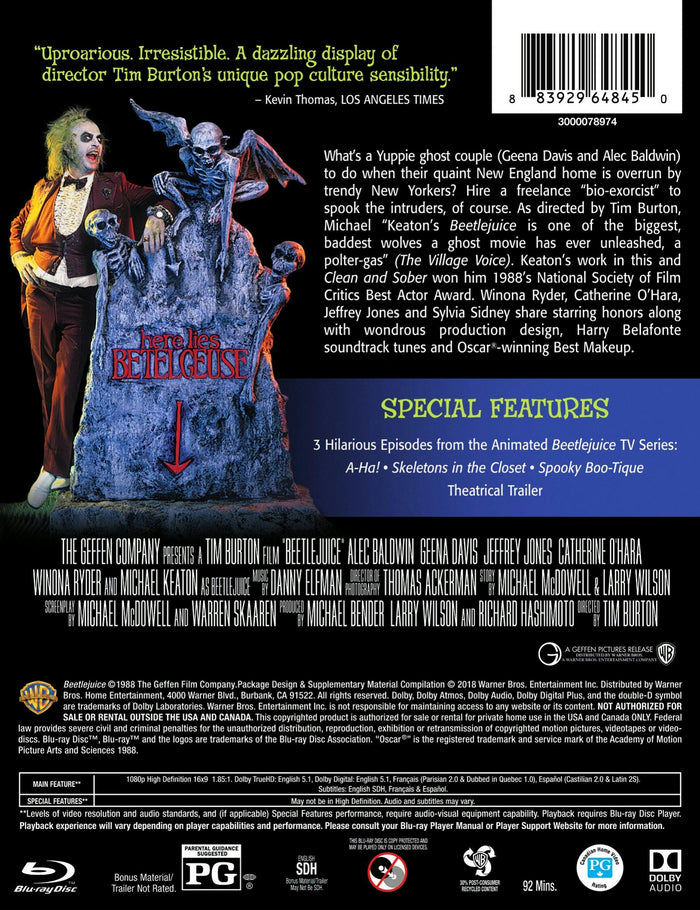 Beetlejuice (Steelbook) [Blu-ray]