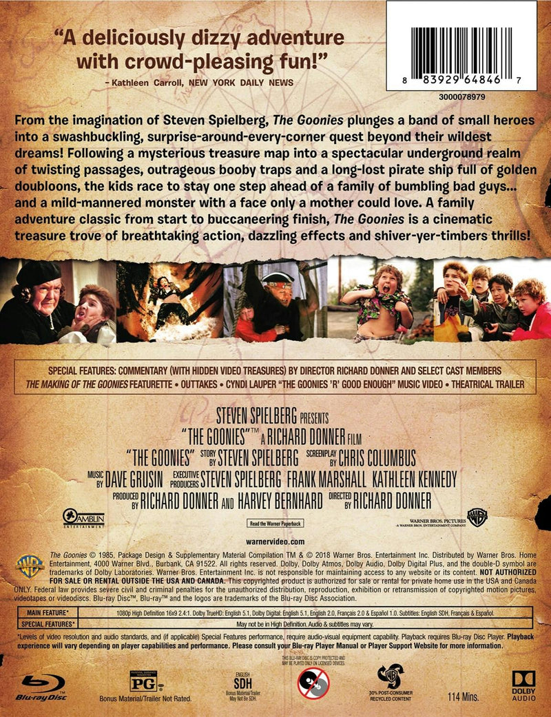 The Goonies (Steelbook) [Blu-ray]