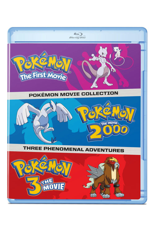 Pokémon - The First Movie/Pokemon - The Movie 2000/Pokémon 3 (Blu-ray Triple Feature) [Blu-ray]
