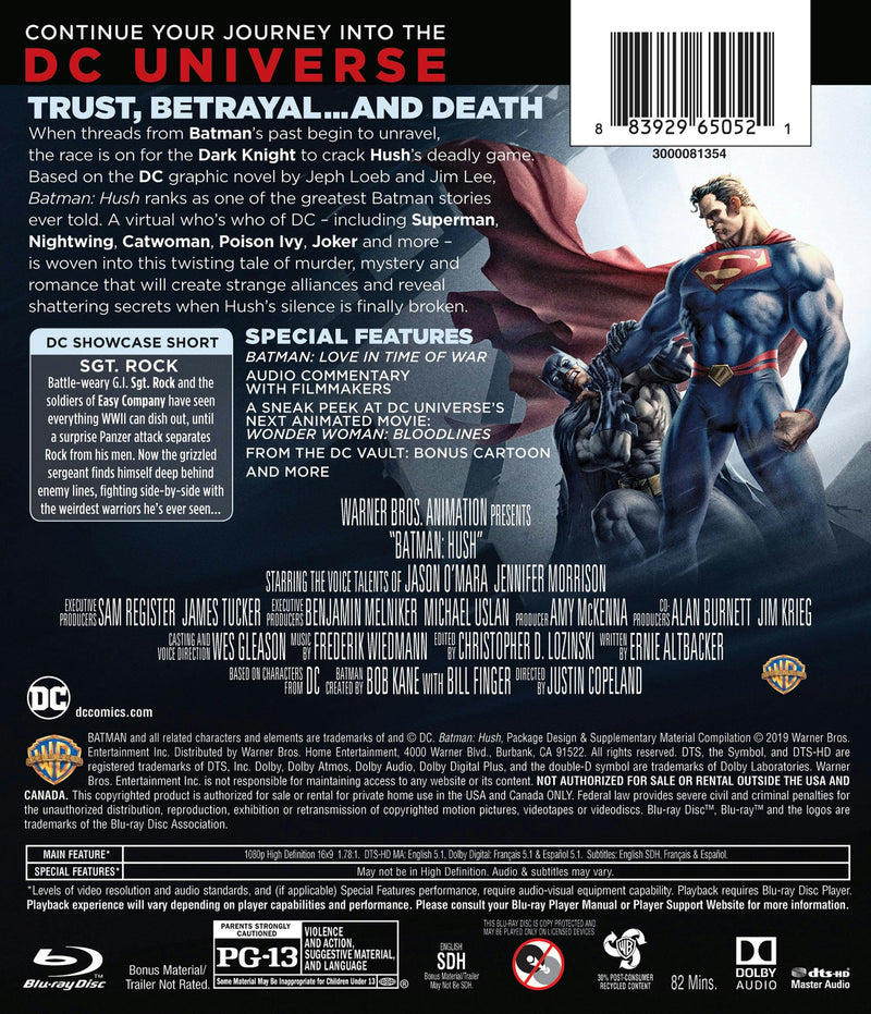 Batman: Hush [Blu-ray]