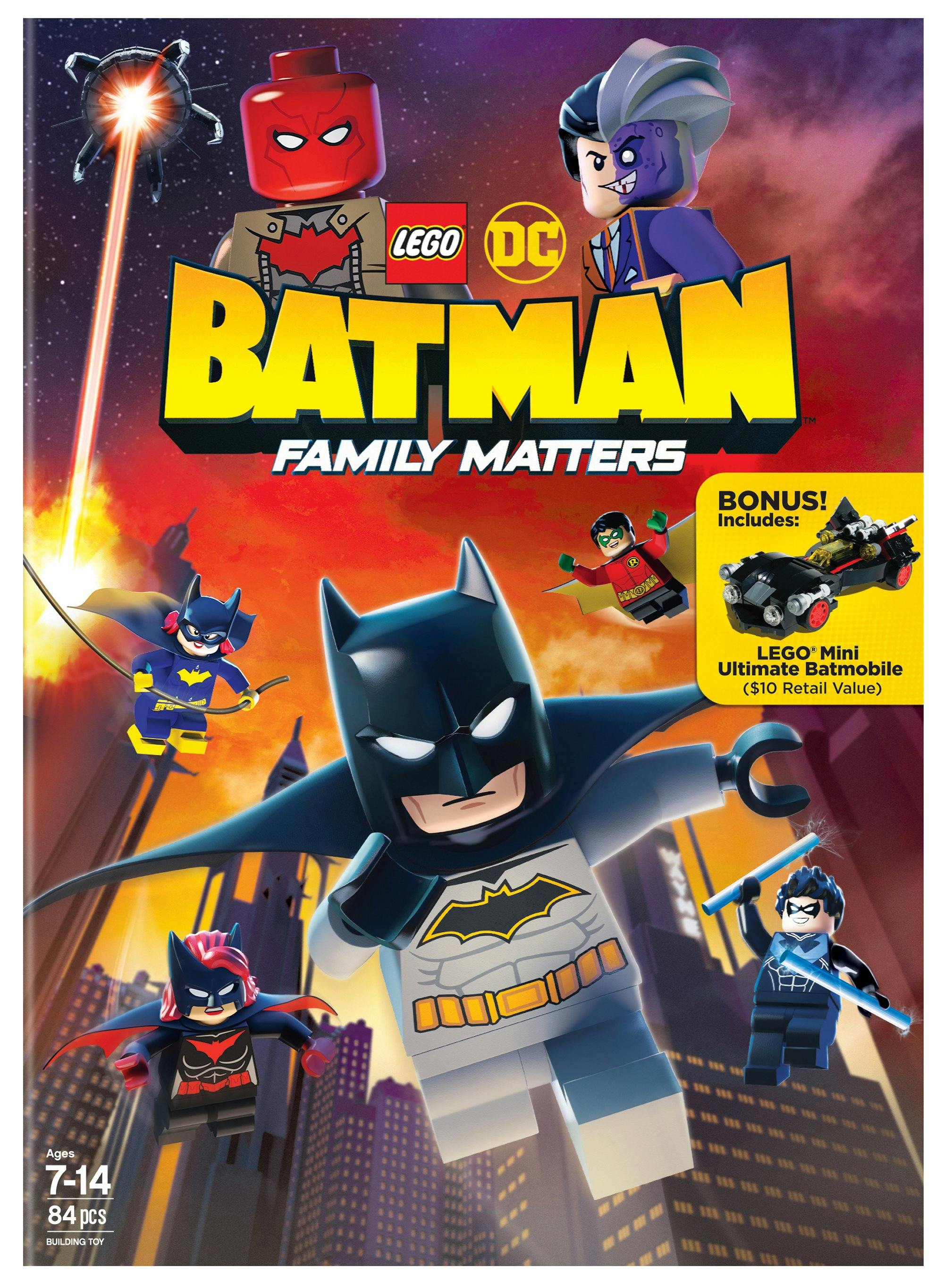 LEGO DC: Batman: Family Matters w/ LEGO Batmobile Premium (DVD +