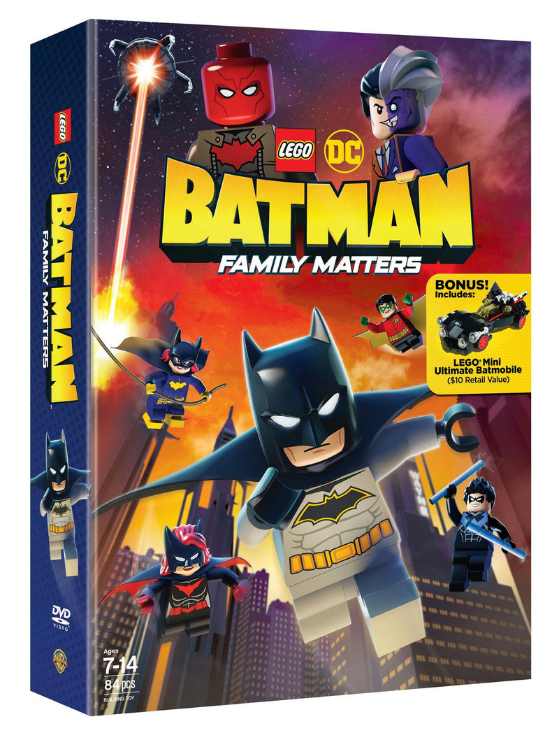 LEGO DC: Batman: Family Matters w/ LEGO Batmobile Premium (DVD + Toy) [DVD]