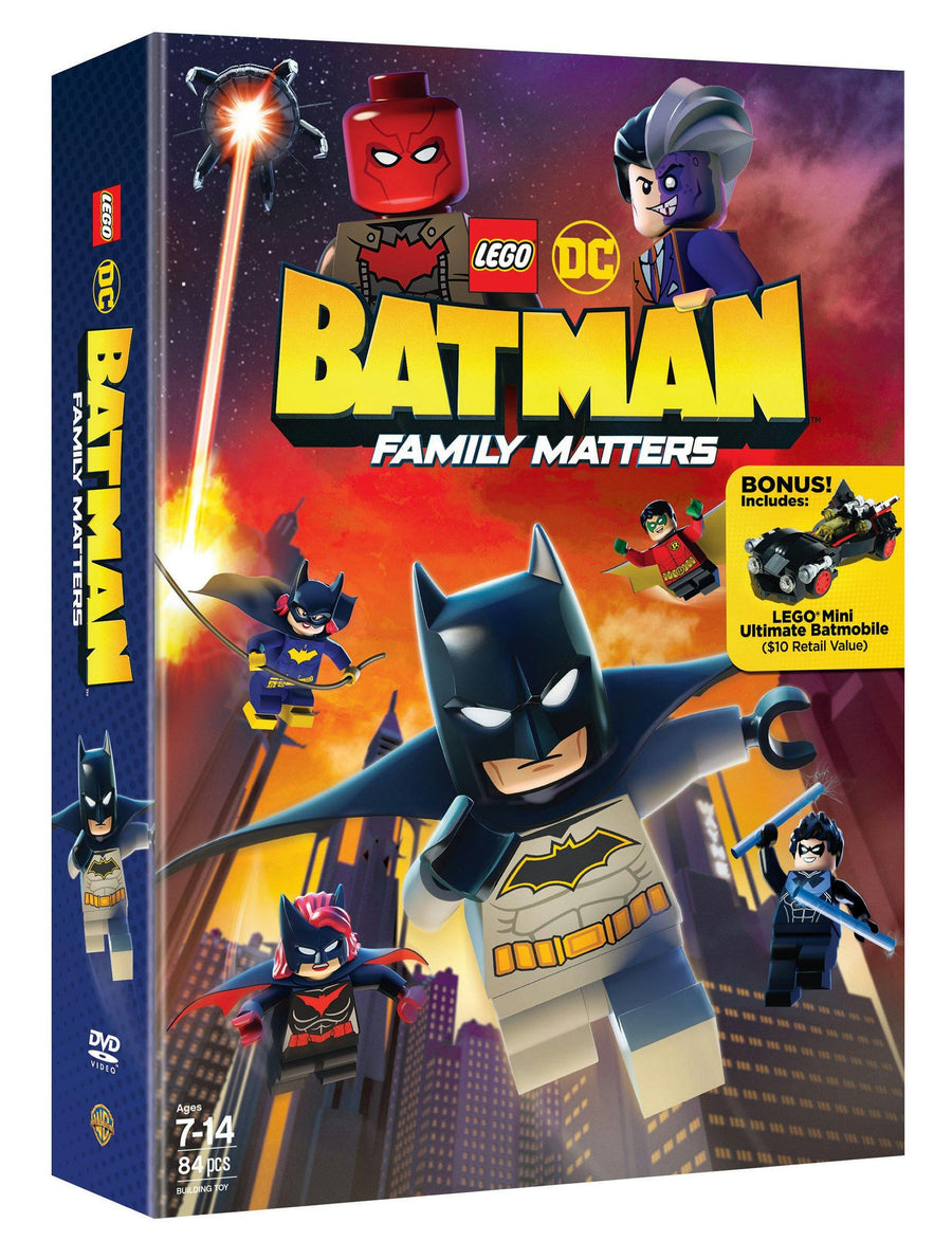 LEGO DC: Batman: Family Matters w/ LEGO Batmobile Premium (DVD + Toy) [DVD]