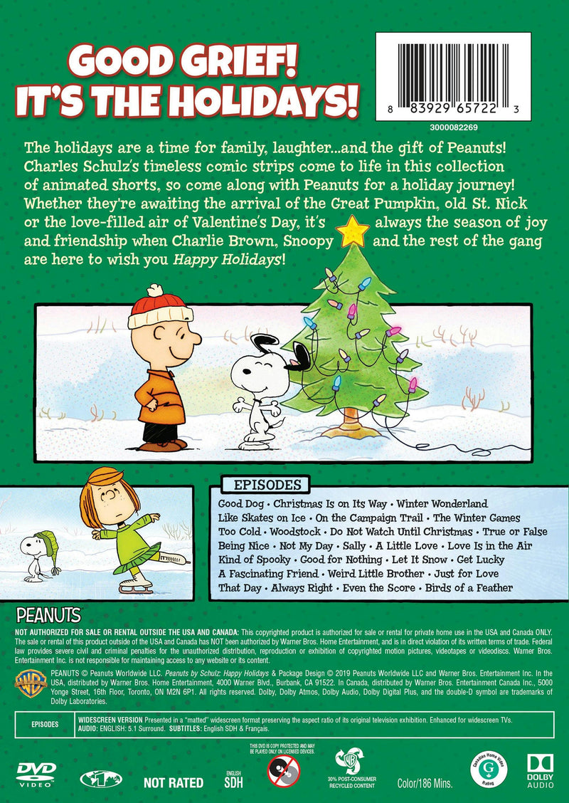 Peanuts By Schulz - Happy Holidays [DVD]