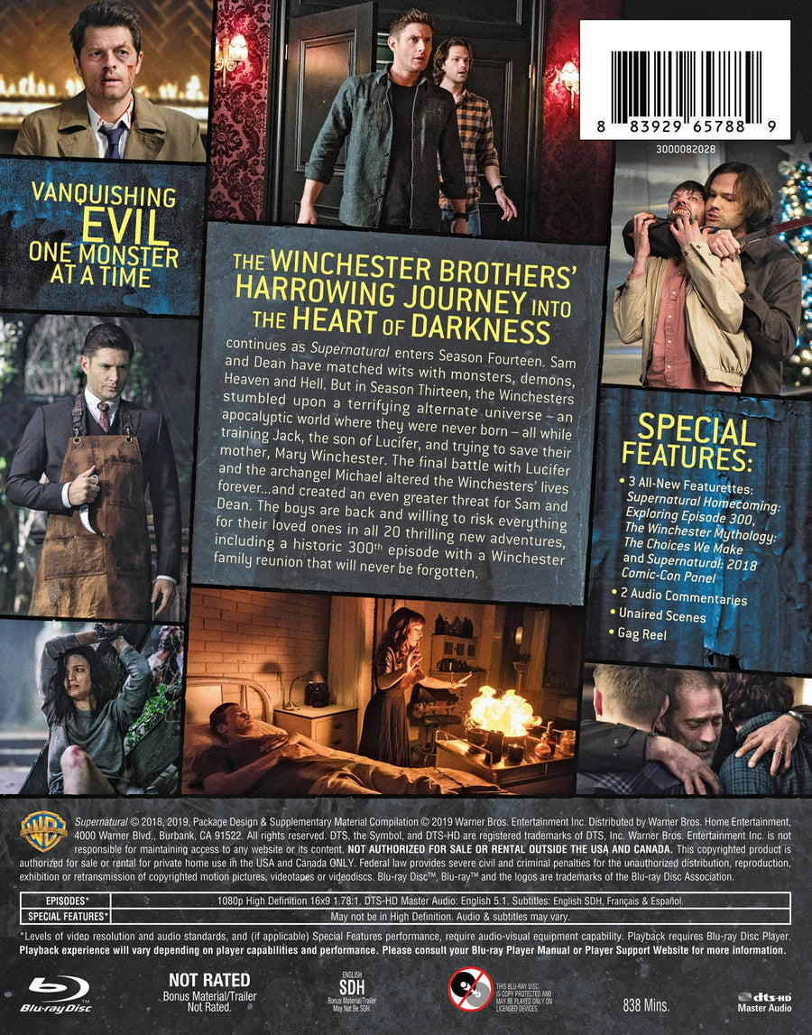 Supernatural: The Complete Fourteenth Season (Box Set) [Blu-ray]