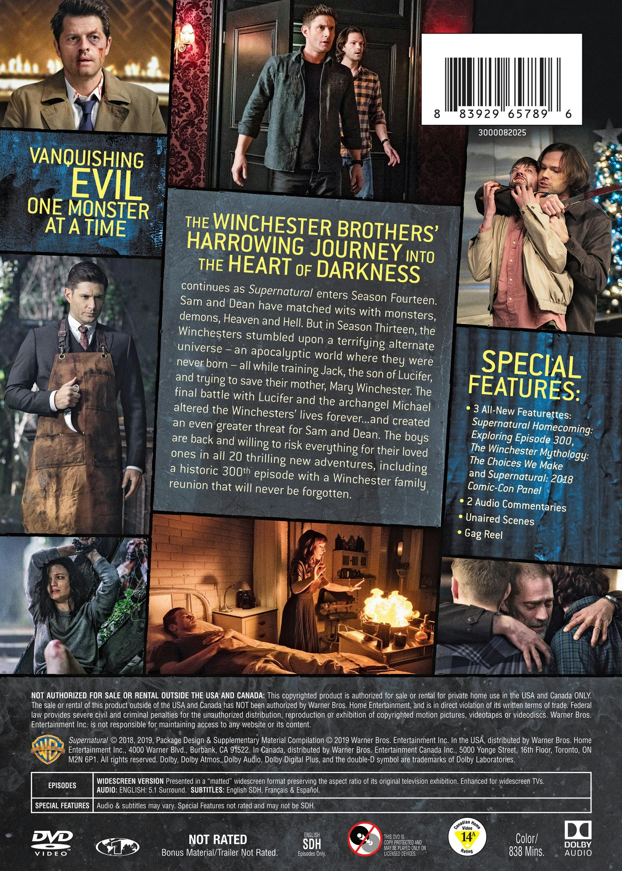 Supernatural: The Complete Fourteenth Season (Box Set) [DVD