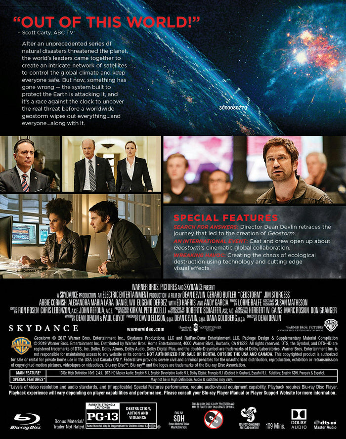 Geostorm [Blu-ray]