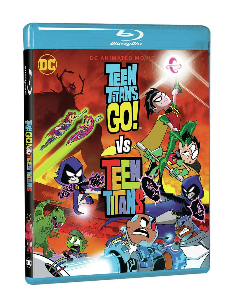 Teen Titans Go! Vs Teen Titans (Blu-ray + DVD + Digital HD) [Blu-ray]