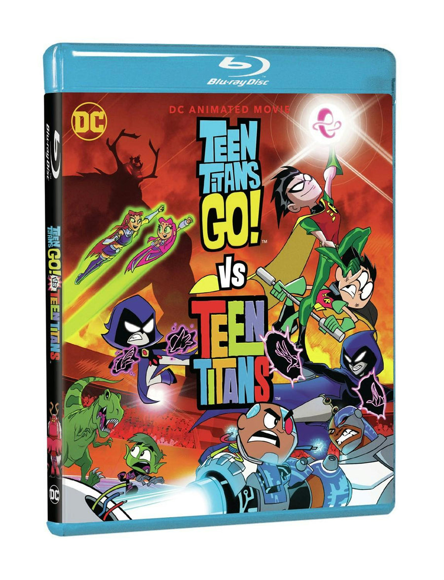 Teen Titans Go! Vs Teen Titans (Blu-ray + DVD + Digital HD) [Blu-ray]