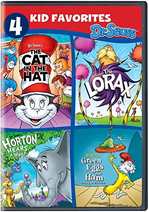 4 Kid Favorites: Dr. Seuss (DVD Set) [DVD]
