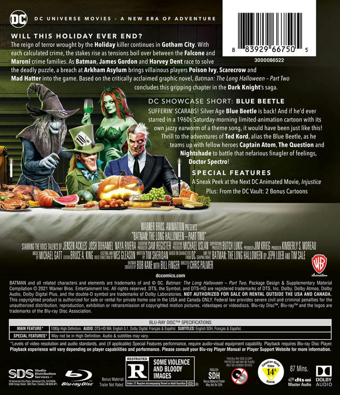 Batman: The Long Halloween - Part Two [Blu-ray]