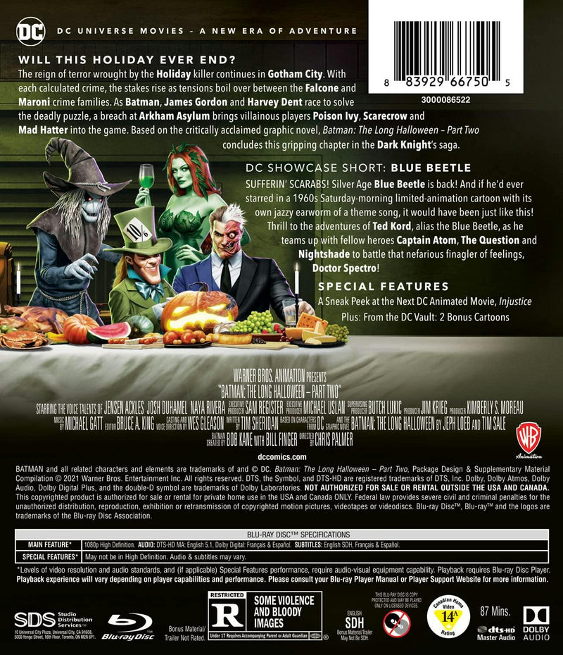 Batman: The Long Halloween - Part Two [Blu-ray]