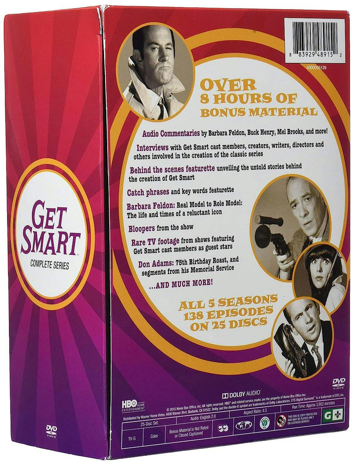Get Smart: The Complete Series (Viva SC/Rpkg/DVD/VUDU-DC) [DVD]