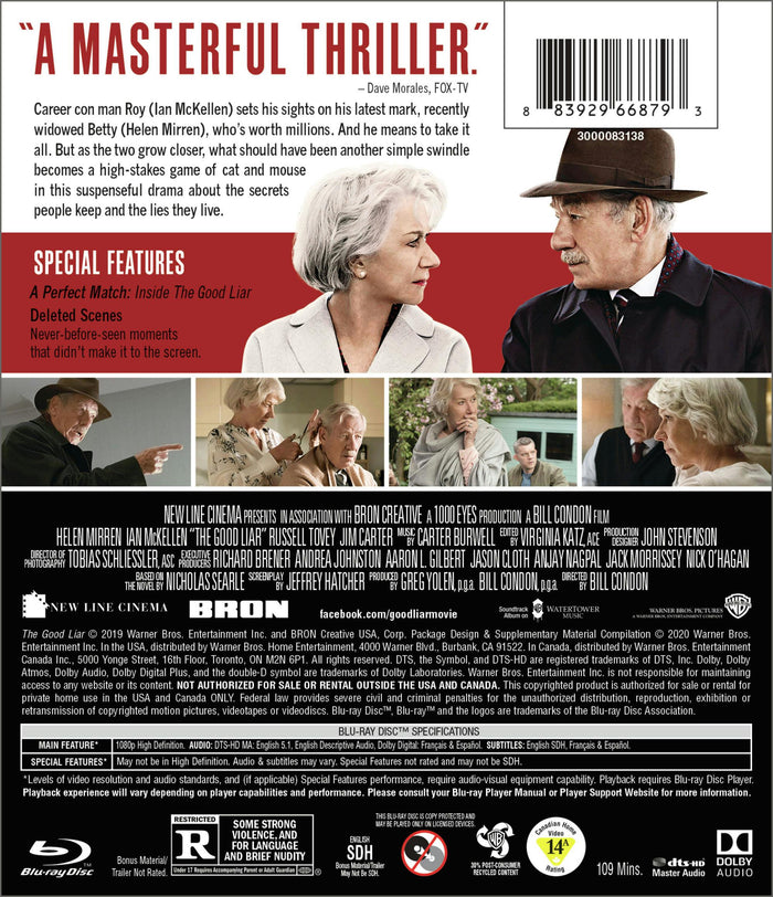 Good Liar, The (Blu-ray) (Blu-ray + Digital Copy) [Blu-ray]