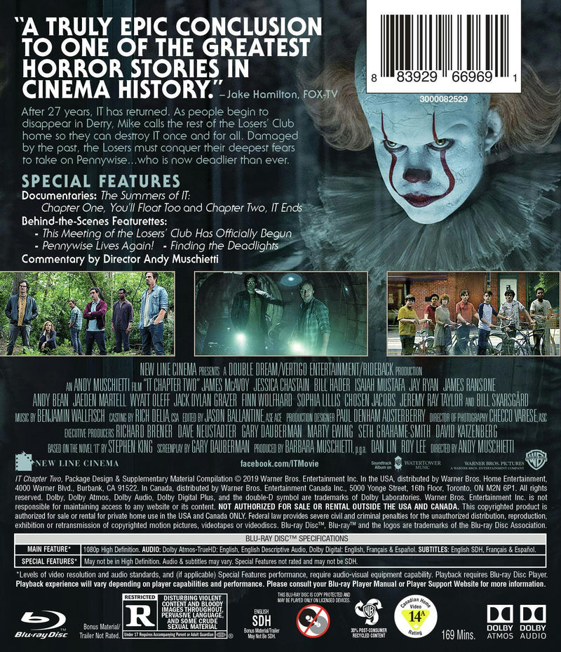 It: Chapter Two [Blu-ray]