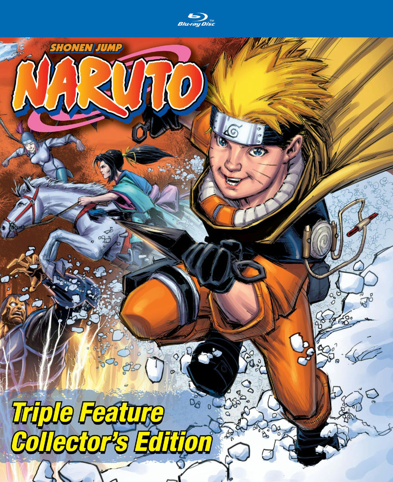 Naruto Triple Feature Collector's Edition (Blu-ray Steelbook) [Blu-ray]