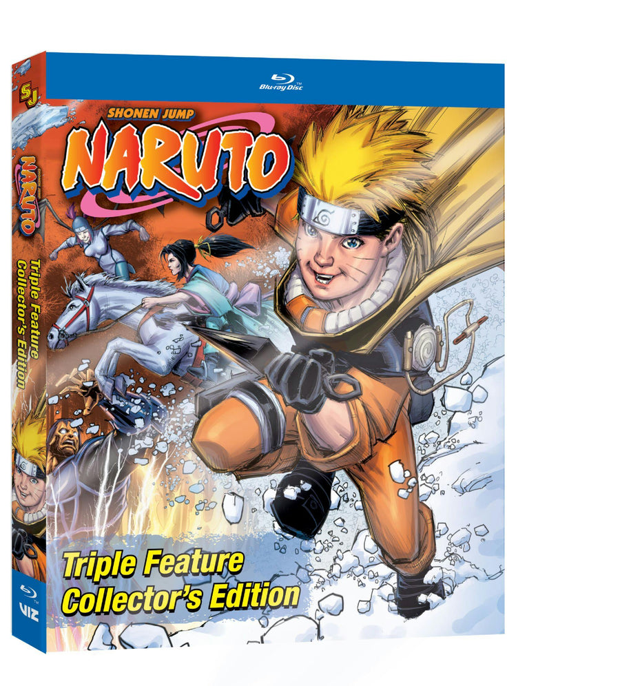 Naruto Triple Feature Collector's Edition (Blu-ray Steelbook) [Blu-ray]