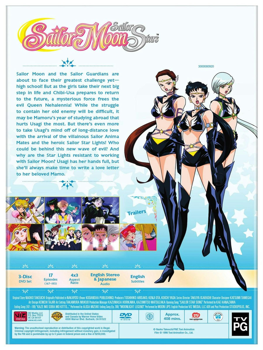 Sailor Moon Sailor Stars Season 5 Part 1 [DVD]
