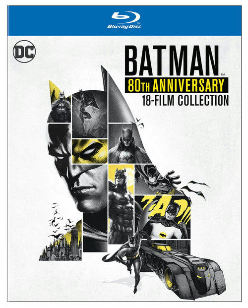 Batman 80th Anniversary Animated 18-film Collection (Box Set) [Blu-ray]
