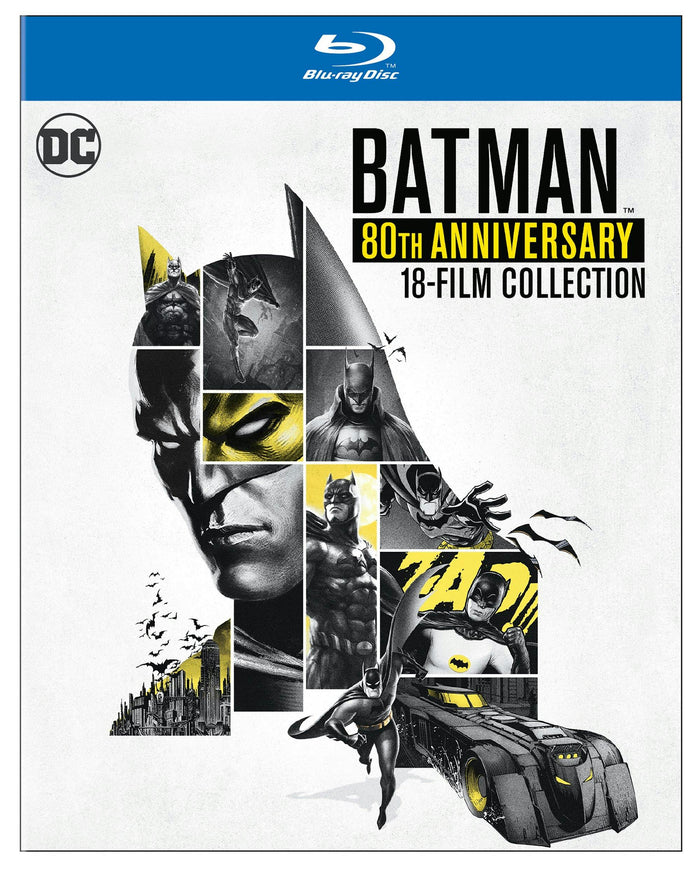 Batman 80th Anniversary Animated 18-film Collection (Box Set) [Blu-ray]