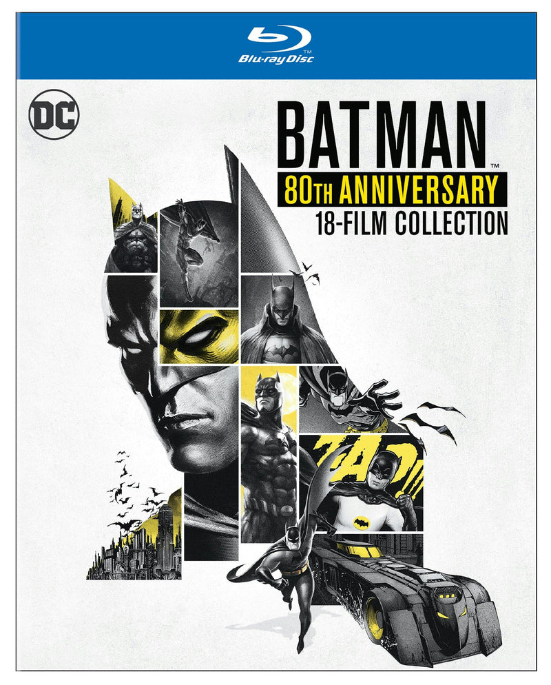 Batman 80th Anniversary Animated 18-film Collection (Box Set) [Blu-ray]