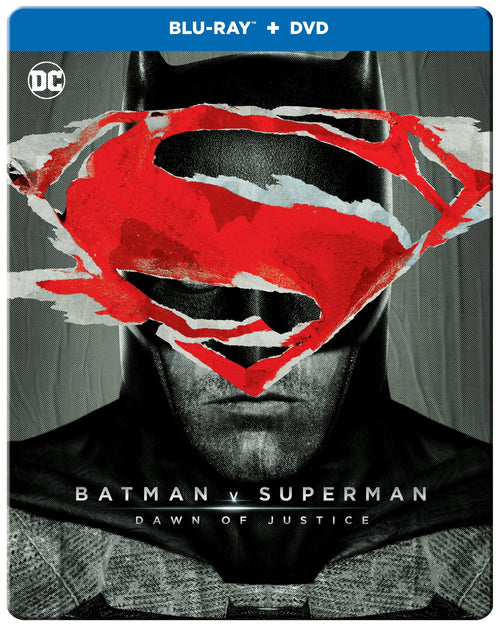 Batman v Superman: Dawn Of Justice UE (Steelbook/Blu-Ray + DVD) (BD) [Blu-ray]