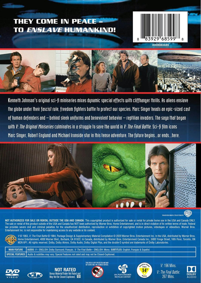 V: The Original Mini-Series + The Final Battle (DVD New Box Art) [DVD]