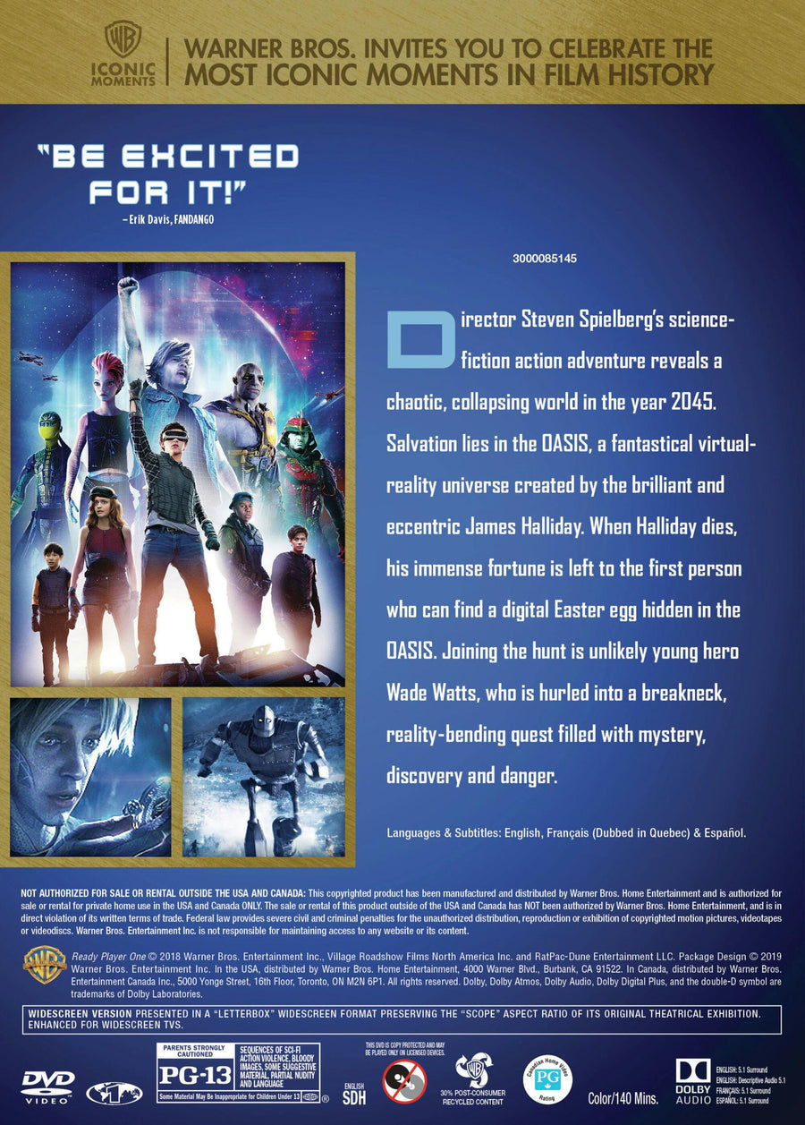 Ready Player One [DVD]