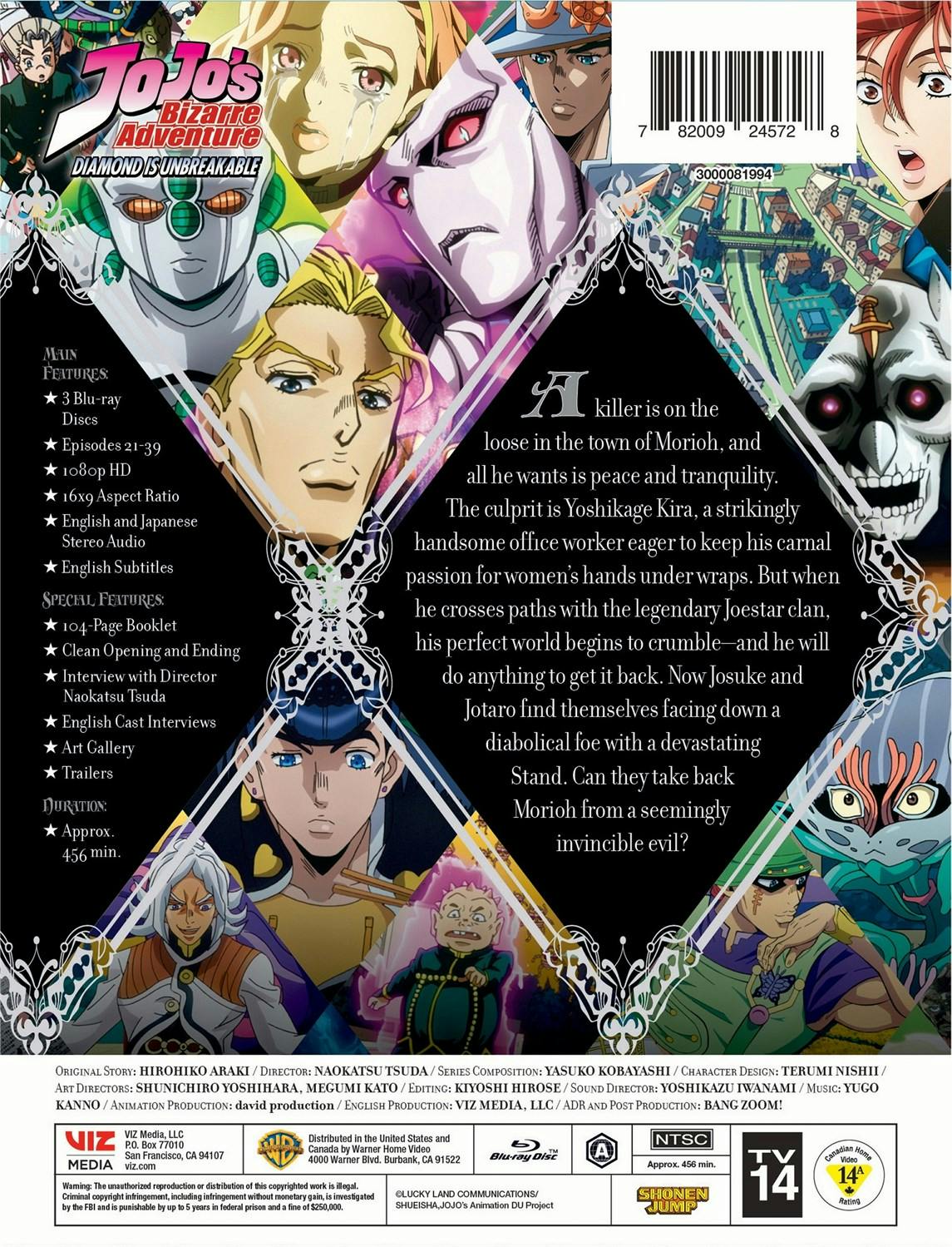 JoJo's Bizarre Adventure: Diamond Is Unbreakable - Part 2 (Limited Edi