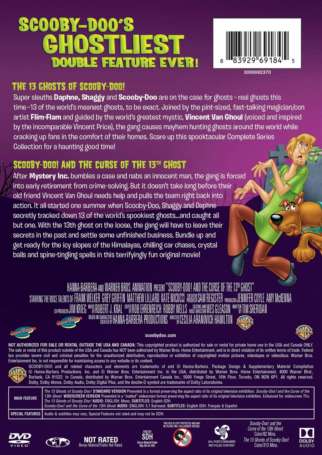 Scooby-Doo and the Saga of the 13th Ghost (DVD Double Feature) [DVD]