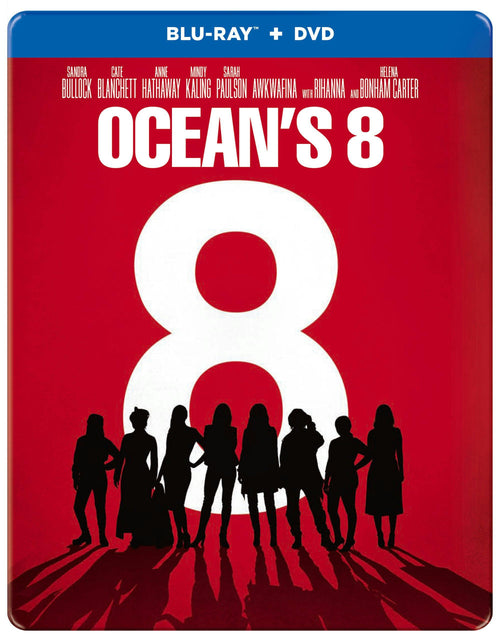 Ocean's 8 (Steelbook/Blu-ray + DVD) (BD) [Blu-ray]