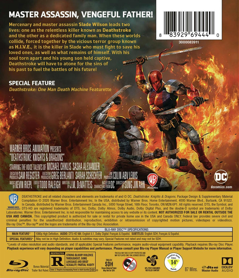 Deathstroke: Knights & Dragons [Blu-ray]