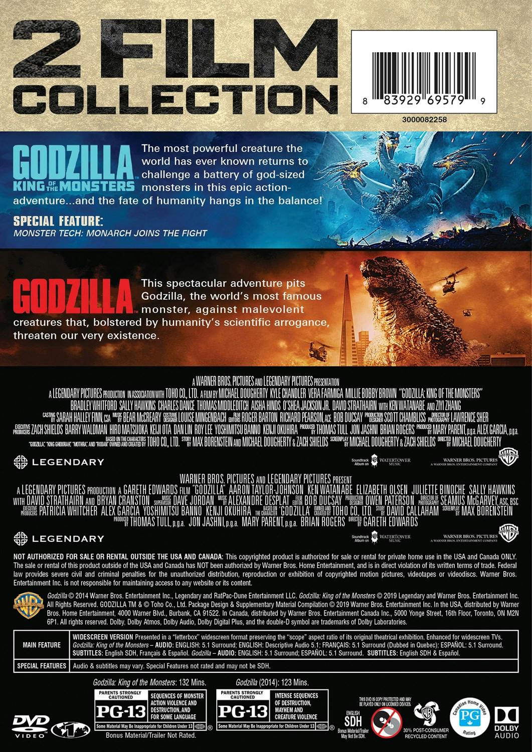 Godzilla/Godzilla: King of the Monsters (DVD Double Feature) [DVD]