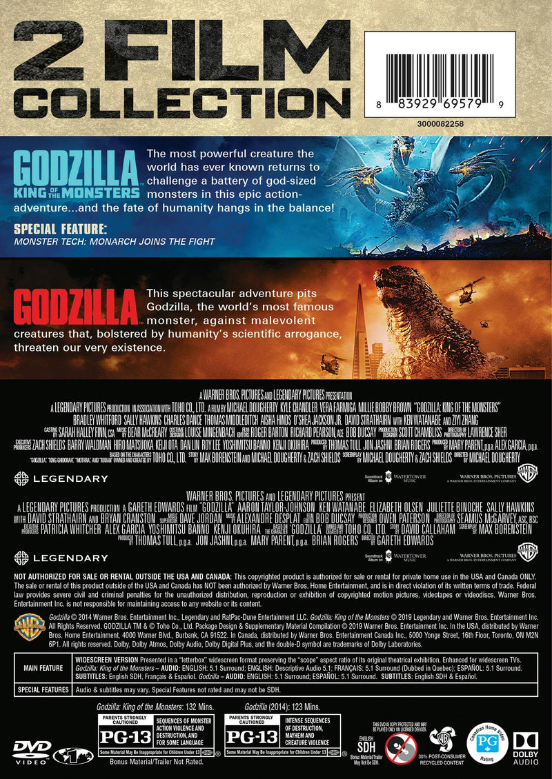 Godzilla/Godzilla: King of the Monsters [DVD]