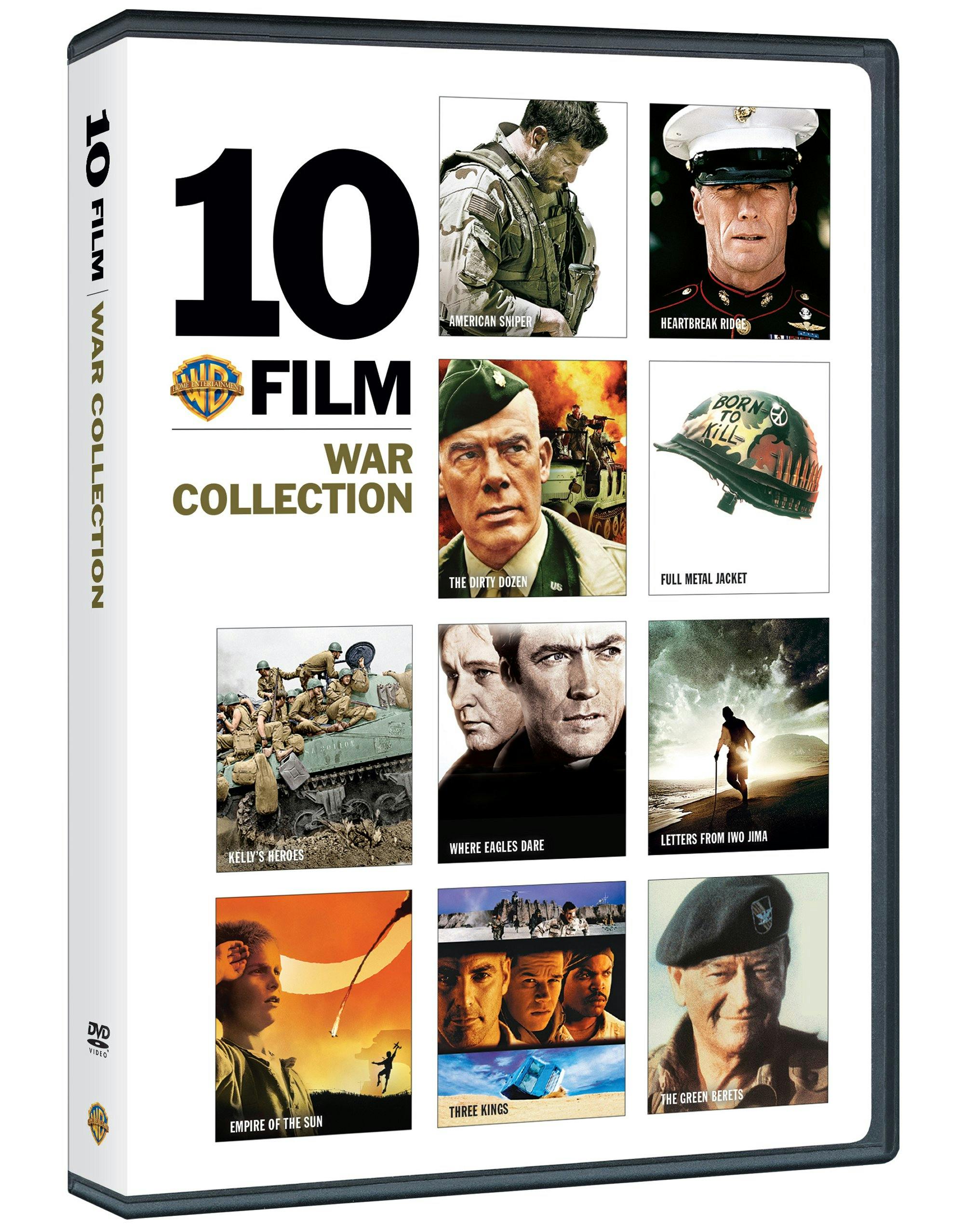 WB 10-Film War Collection (DVD Set) [DVD] – GRUV Entertainment
