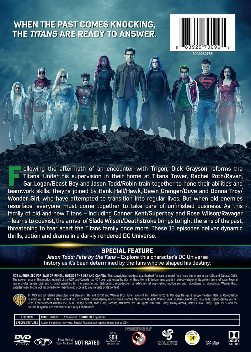 Titans: The Complete Second Season (Box Set) [DVD]