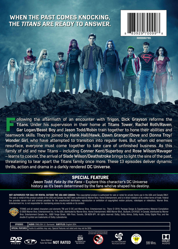 Titans: The Complete Second Season (Box Set) [DVD]