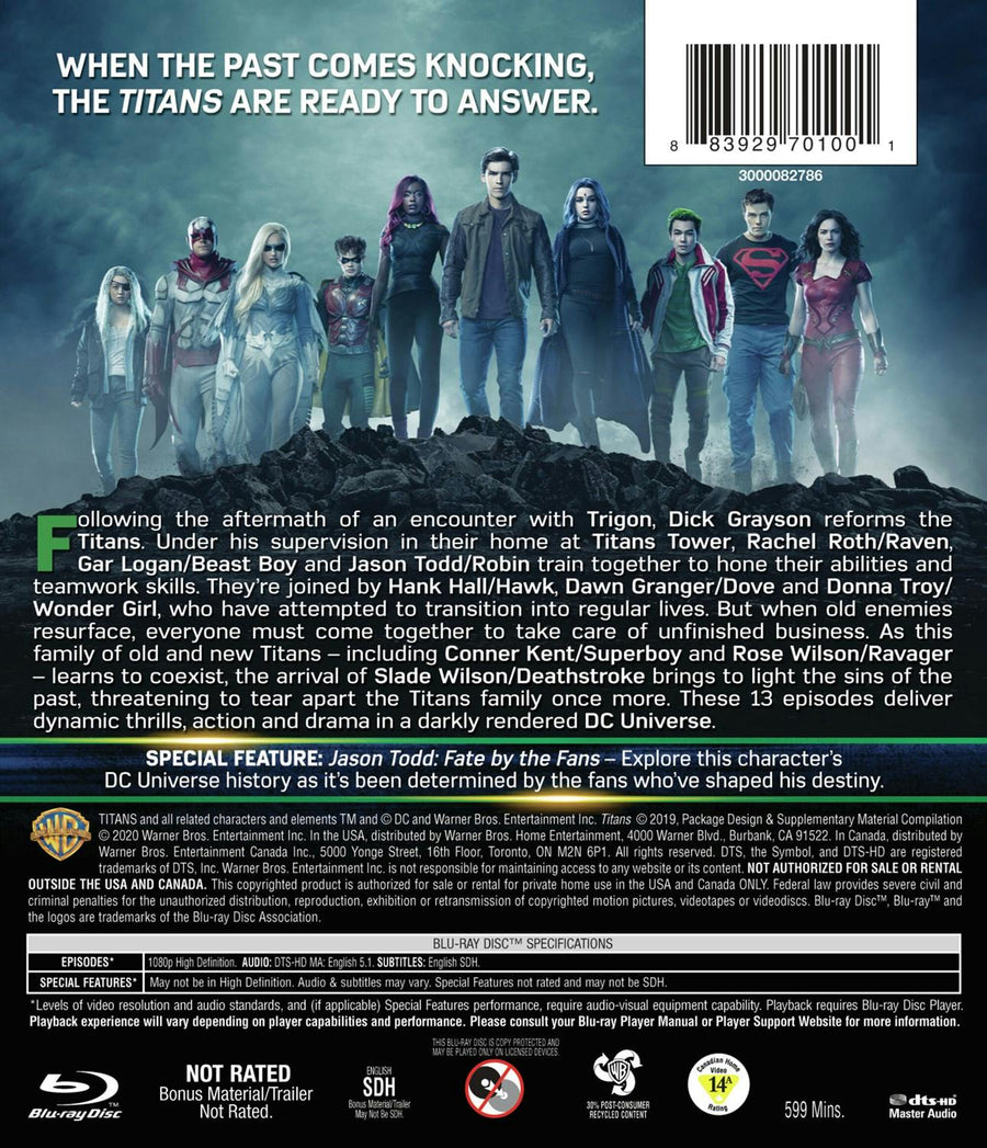 Titans: The Complete Second Season [Blu-ray]