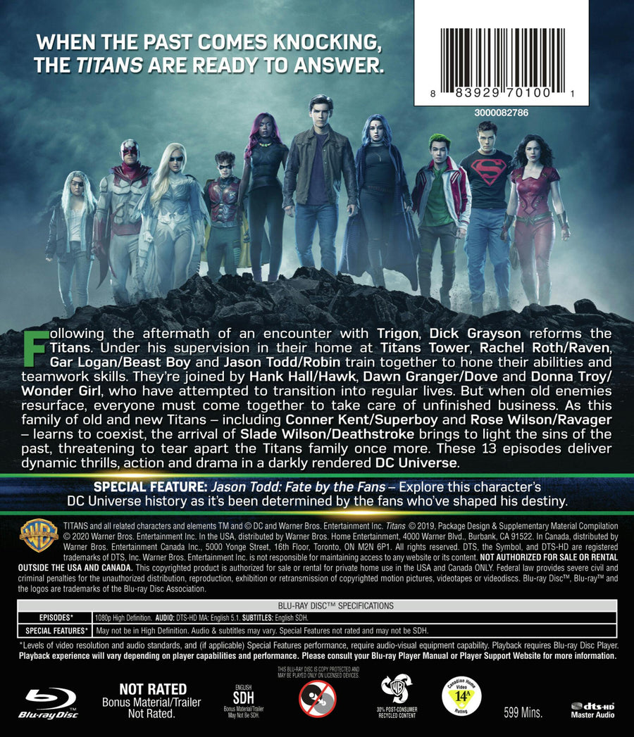 Titans: The Complete Second Season [Blu-ray]